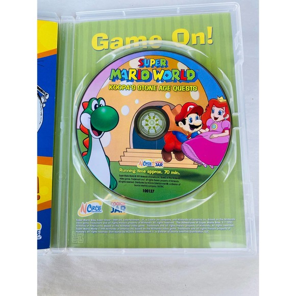 Super Mario World: Koopa's Stone Age Quests [DVD] 1991 - Picture 5 of 5